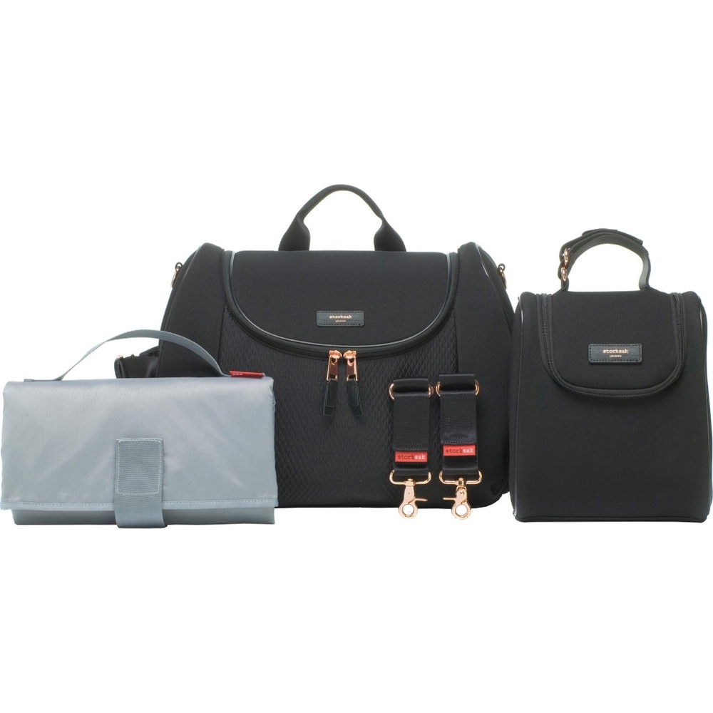 Storksak Poppy Lux Convertible Diaper Bag